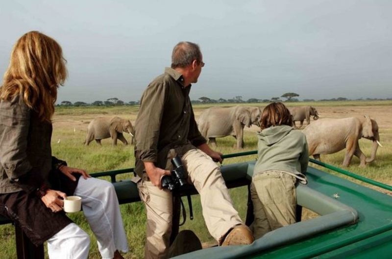 Amboseli Serena Safari Lodge Eksteriør bilde